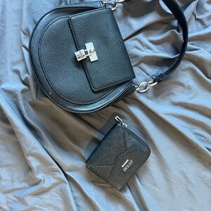 Guess purse and wallet